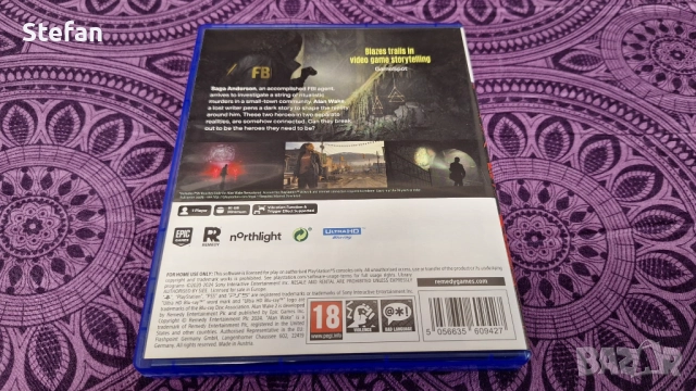 Alan Wake 2 за PS5, снимка 2 - Игри за PlayStation - 52619312