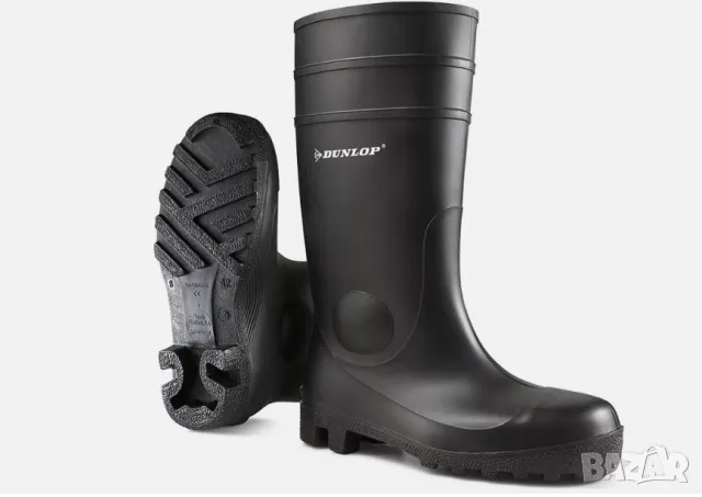 предпазни , работни ботуши Wellington Dunlop Protomaster със стоманена капачка номер 40 