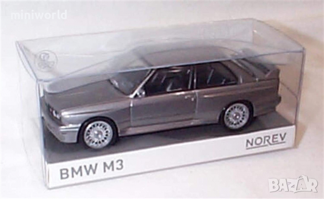 BMW M3 e30 1986 - мащаб 1:43 на Norev моделът е нов в кутия, снимка 3 - Колекции - 34462179