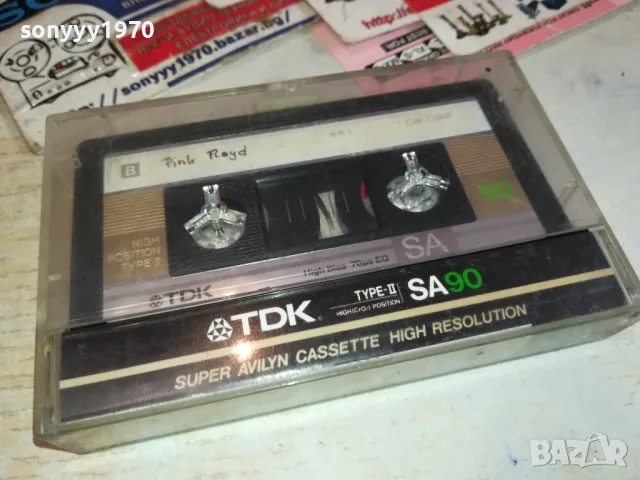 🛑TDK SA90 HIGH POSITION-PINK FLOYD THE WALL 1911241519, снимка 2 - Аудио касети - 48026882