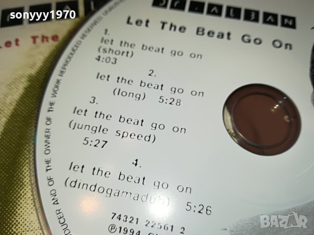 поръчан-DR.ALBAN CD MADE IN GERMANY 1204231554, снимка 7 - CD дискове - 40347987