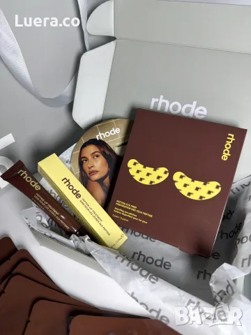 rhode x Justin Bieber / The Biebers
Caramelized Banana Lip Gloss гланц, Eye
Patches пачове, сет, снимка 2 - Козметика за лице - 56139148
