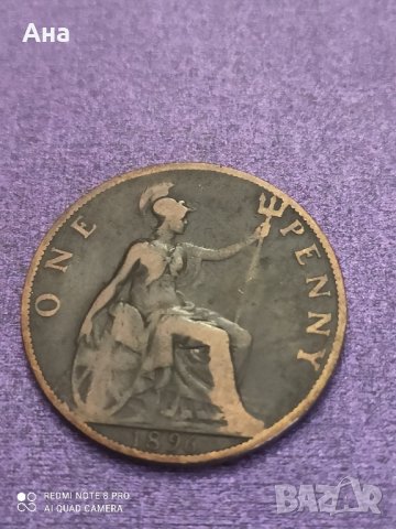 1 пени 1896 , снимка 1