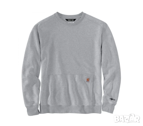 Мъжки топ/ блуза / суитчър  Carhartt Force Relaxed Fit Light Weight Crewneck размер ХЛ