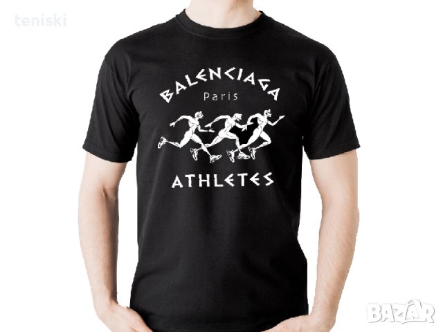Тениски Balenciaga Принт Модели и размери, снимка 5 - Тениски - 32505783