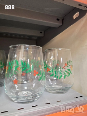 коледни чаши , снимка 2 - Чаши - 52864140