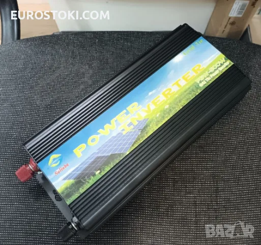 SOLINBA мрежов инвертор 500W, соларен инвертор с чиста синусоида DC22v-56v към AC190-260v, снимка 8 - Друга електроника - 56108485