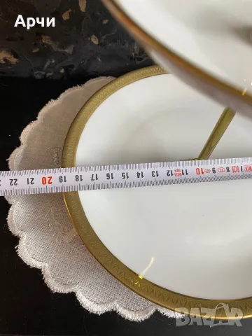 Баварски поднос на две нива, снимка 5 - Други ценни предмети - 49702538