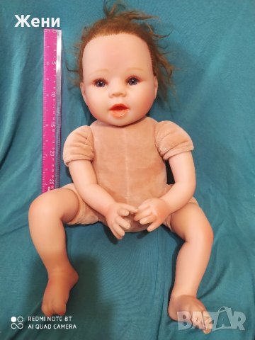 Реалистична Реборн кукла бебе Reborn , снимка 2 - Кукли - 44443030