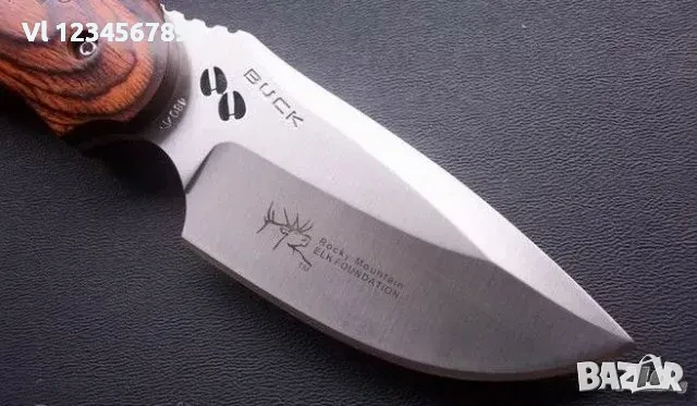 Страхотен нож - ловен, за дране - Buck, фул танг-ПРОМОЦИЯ, снимка 3 - Ножове - 50844304