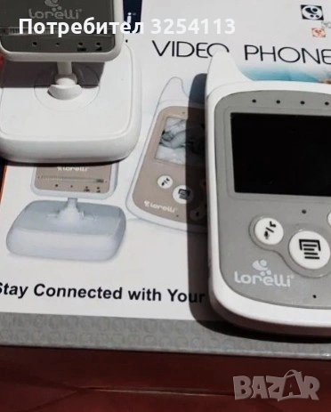 Бебефон с видео Lorelli, снимка 2 - Бебефони - 53808833