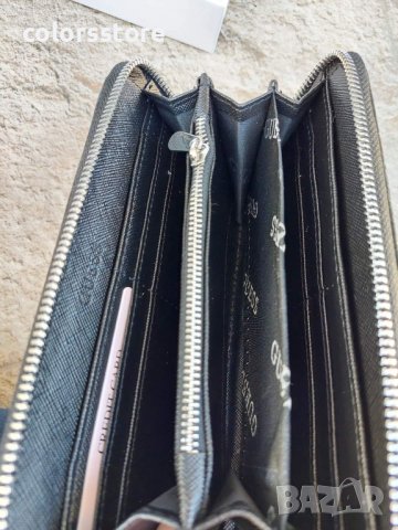 Черно портмоне  Guess код D-IM98AG, снимка 4 - Портфейли, портмонета - 41058984