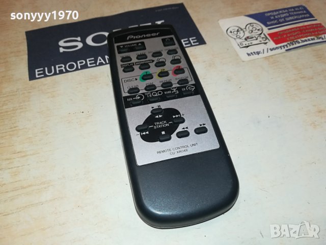 pioneer cu-xr048 audio remote-внос swiss 2606231855, снимка 13 - Ресийвъри, усилватели, смесителни пултове - 41362846