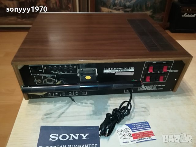 AKAI BIG RECEIVER-MADE IN JAPAN 1107231726LNV, снимка 10 - Ресийвъри, усилватели, смесителни пултове - 41520193