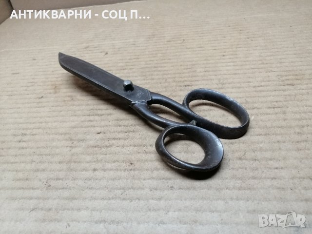 Стара Ръчно Кована Немска Ножица / BBS. , снимка 1 - Антикварни и старинни предмети - 44354284