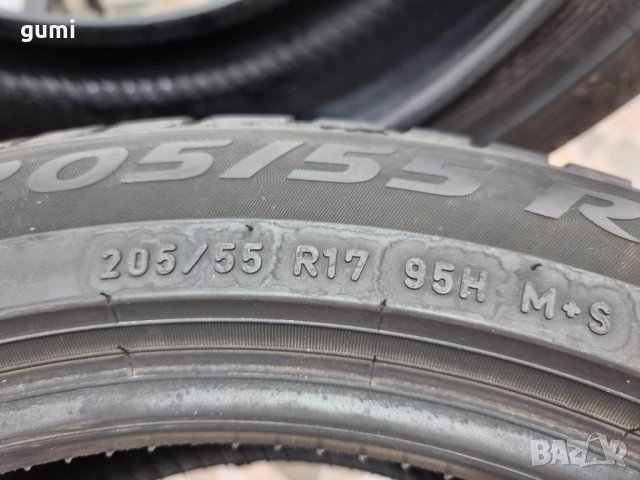 2бр зимни гуми 205/55/17 Pirelli V969 , снимка 4 - Гуми и джанти - 41060551