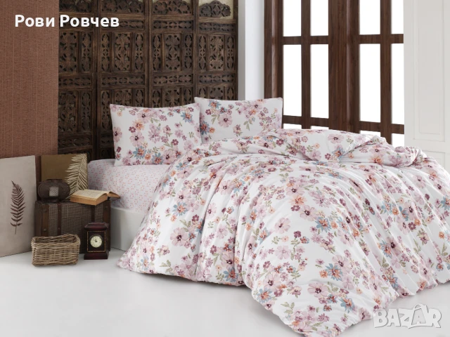 ЛИКВИДАЦИЯ!!! Ранфорс спален комплект висок клас с подарък !, снимка 7 - Спално бельо - 50818385