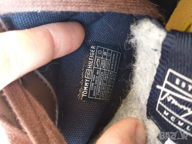 Tommy Hilfiger Sneakers Core High - страхотни мъжки обувки 43, снимка 9 - Спортни обувки - 44184012