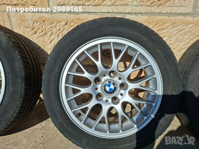 Оригинални BMW Style 42 16" джанти с гуми 205/55/16 – E46 / E36 / Z3, снимка 5 - Гуми и джанти - 53839815