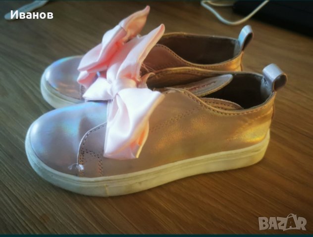 Детски обувки с панделка , снимка 2 - Детски обувки - 42126351