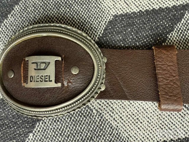 Diesel Мъжки колан,оригинален, Кафяв, снимка 2 - Колани - 50745717