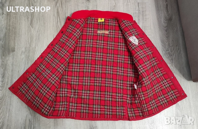 Мъжки елек Ferrari M size 1996 Vintage, снимка 7 - Суичъри - 52877073