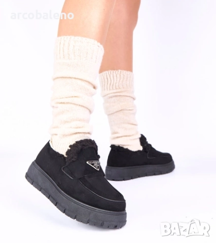 Дамски мокасини на платформа с подплата от Kirby, 5цвята , снимка 6 - Дамски ежедневни обувки - 52862344