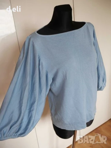 ESCADA Original Size L Коприна и Памук Страхотна , снимка 2 - Блузи с дълъг ръкав и пуловери - 51256889