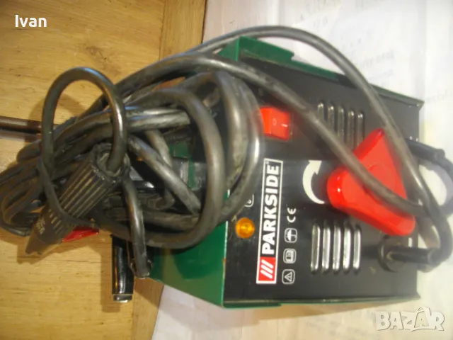 PARKSIDE 120 АМПЕРА ОРИГИНАЛЕН НЕМСКИ 2011г. ЕЛЕКТРОЖЕН ПОЧТИ НОВ ОТЛИЧЕН ЗА ЕЛЕКТРОДИ ф1,6-2,5мм, снимка 13 - Други инструменти - 48604900