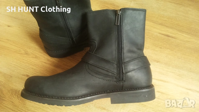 HARLEY DAVIDSON Scout Boot Leather размер EUR 45 обувки естествена кожа - 2391, снимка 10 - Мъжки боти - 53866371