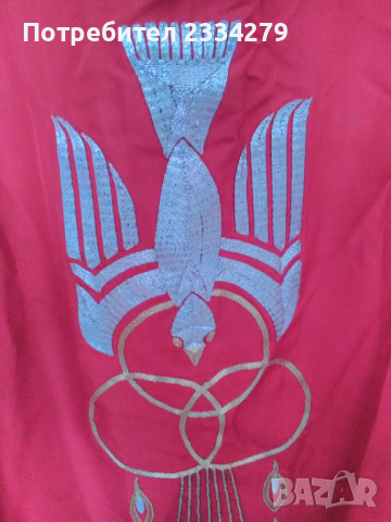 Стара пелерина- одежда (рицарска,църковна) ВАТИКАНА, снимка 4 - Антикварни и старинни предмети - 36309547