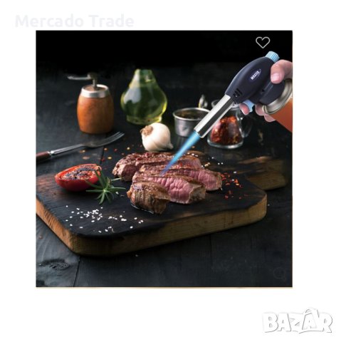 Горелка Mercado Trade, Многофункционална, LPG запалка, 17 см, Черен, снимка 2 - Други - 41590392