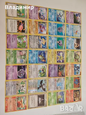 110 Pokemon карти + кутия, снимка 3 - Карти за игра - 55986107