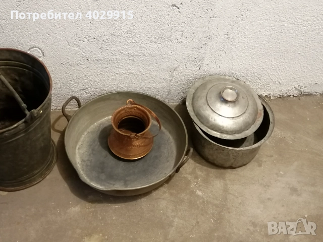Бакърени (медни) съдове, снимка 3 - Декорация за дома - 52665507