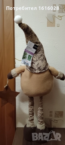 Декоративно Коледно джудже с разтегателни крака., снимка 5 - Конструктори - 44890987