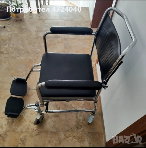 Комбиниран инвалиден тоалетен стол