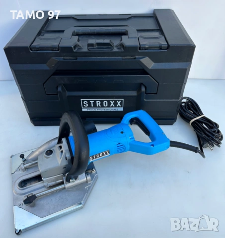 Stroxx BTF 200 - Професионална машина за подрязване на рамки на врати и прозорци