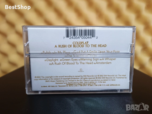The Coldplay - A rush of blood to the head, снимка 2 - Аудио касети - 53339899