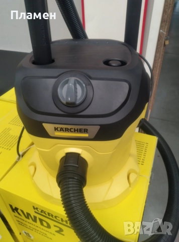 Мултифункционална прахосмукачка Karcher КWD 2 Plus за сухо и мокро почистване, снимка 3 - Прахосмукачки - 37774306