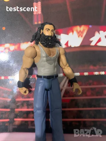 Екшън фигура WWE Luke Harper Brodie Lee mattel figure играчка AEW Wyatt Family, снимка 2 - Колекции - 48386435