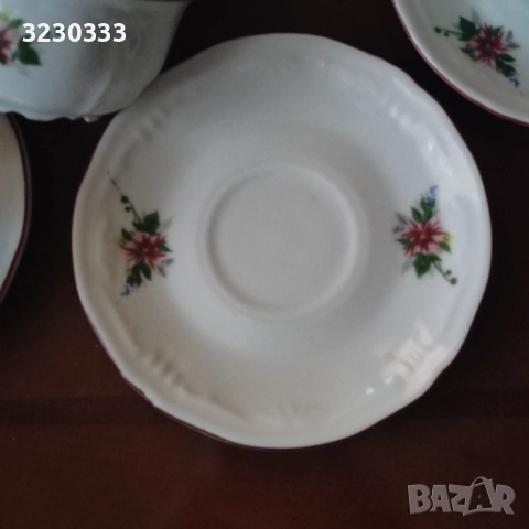 Порцеланов сервиз за кафе барок, снимка 5 - Сервизи - 52192847