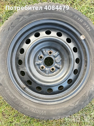 Продавам зимни гуми Kumho 205/55/16, снимка 6 - Гуми и джанти - 53759810