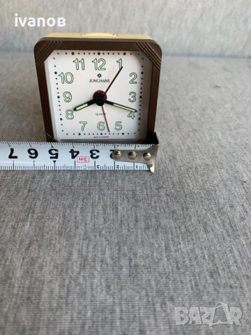 настолен часовник  Junghans 710, снимка 5 - Антикварни и старинни предмети - 44926406