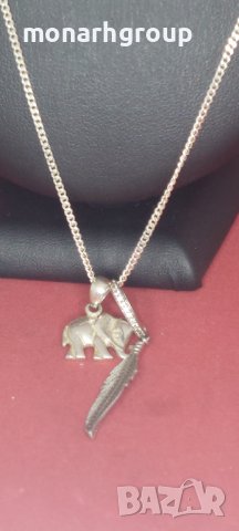 Сребърна верижка , снимка 3 - Колиета, медальони, синджири - 41302971