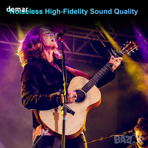 FIBBR кабел за китара 1.8M, кабел под прав ъгъл 1/4 инча, снимка 7 - Други - 44652531