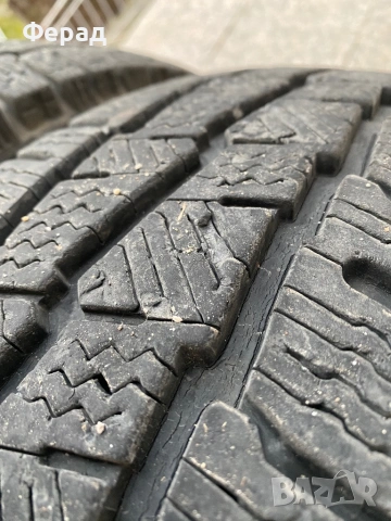 2бр Зимни гуми 205/75/16 мишелин, снимка 2 - Гуми и джанти - 53285944