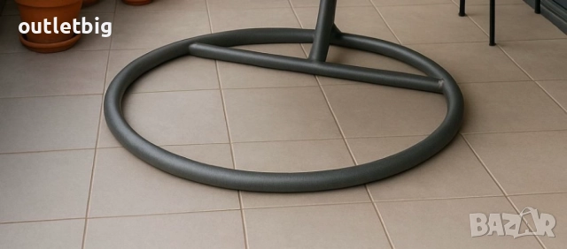 Люлка градинска висяща люлка тип гнездо,яйце–Промоция, снимка 3 - Градински мебели, декорация  - 52243396