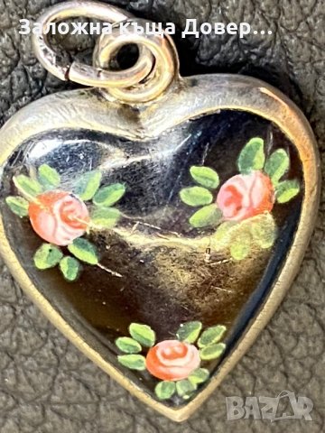 Старинен медальон сърце стара запалка бензинова ключ, снимка 6 - Антикварни и старинни предмети - 36028163