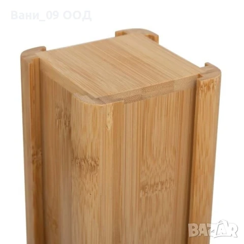 Бамбукова стойка за кафе капсули , снимка 3 - Аксесоари за кухня - 50796697