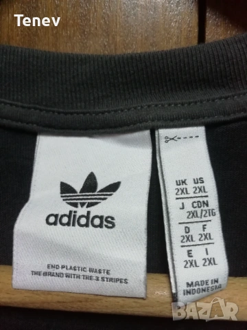 Adidas Originals Trefoil оригинална памучна тениска Адидас 2XL фланелка , снимка 6 - Тениски - 53089602